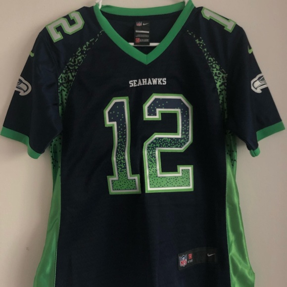 Youth Seahawks Football Jersey - Picture 1 of 3